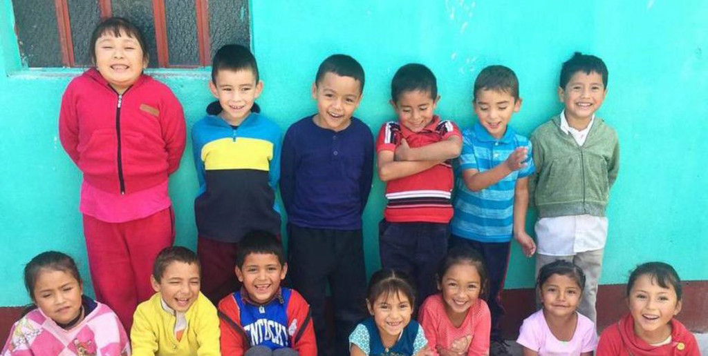 13 precious children at The Little Mountain School